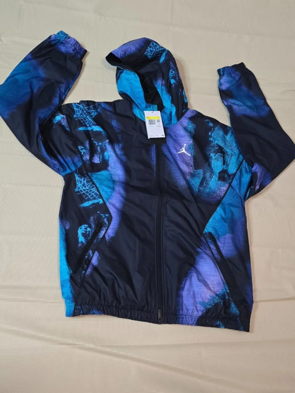 Jordan Brooklyn Dream Dunk Men's Draft Jacket IF1853-010 Size Small